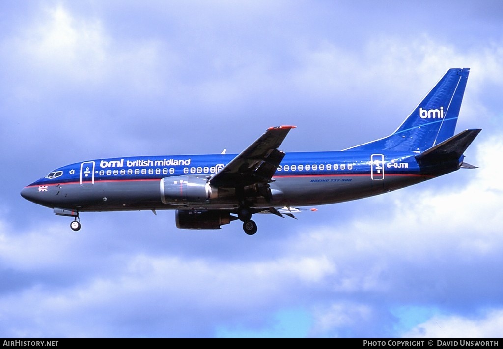 Aircraft Photo of G-OJTW | Boeing 737-36N | BMI - British Midland International | AirHistory.net #124998