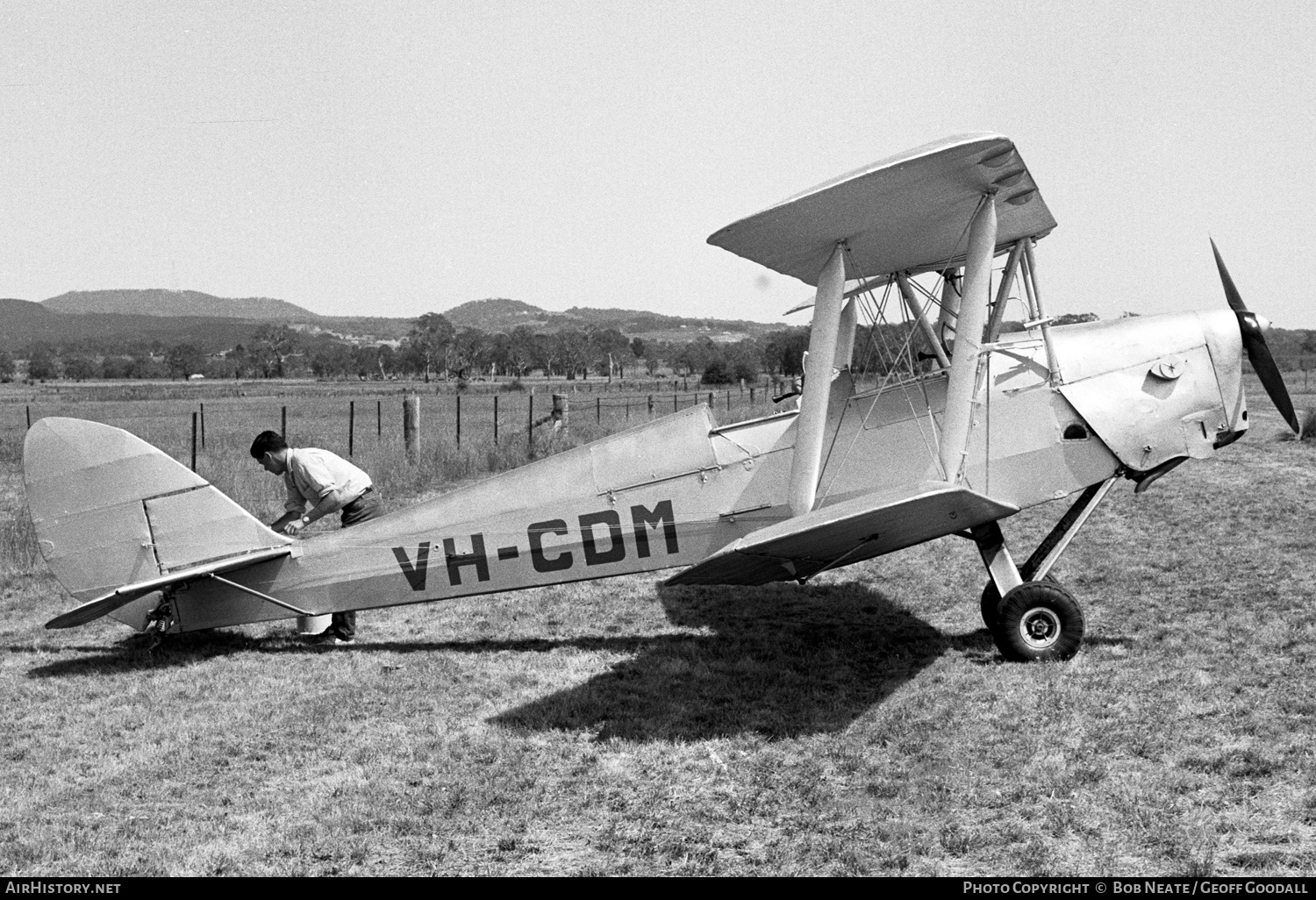Aircraft Photo of VH-CDM | De Havilland D.H. 82A Tiger Moth | AirHistory.net #125012