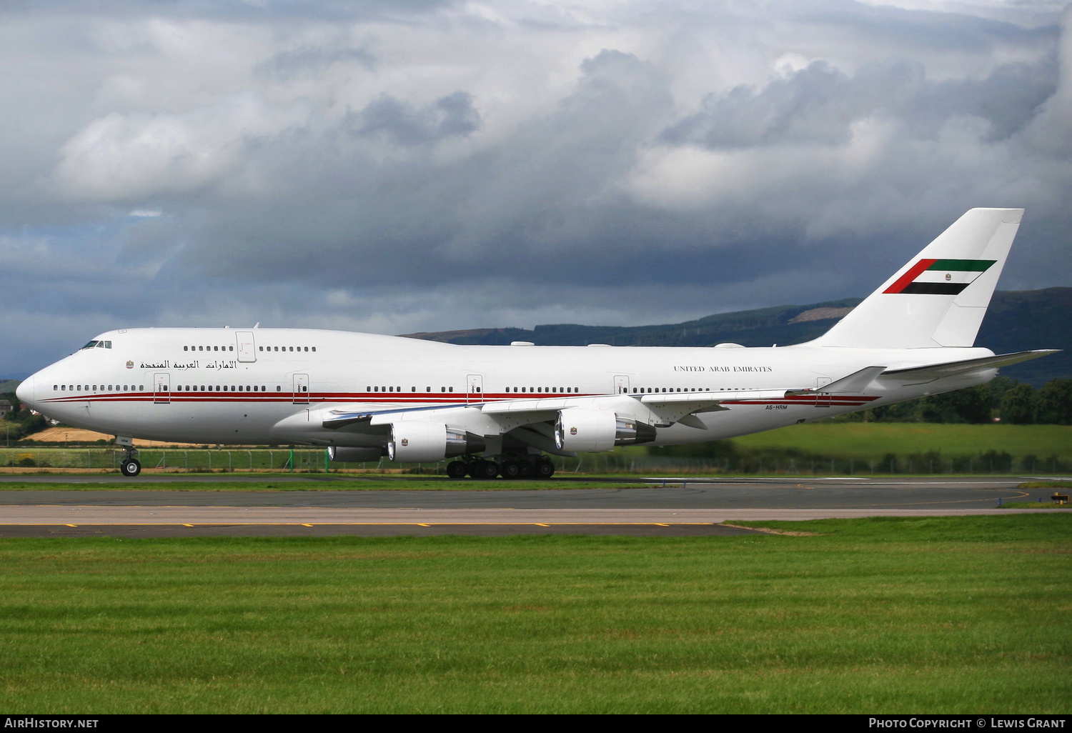 Aircraft Photo of A6-HRM | Boeing 747-422 | United Arab Emirates Government | AirHistory.net #125035
