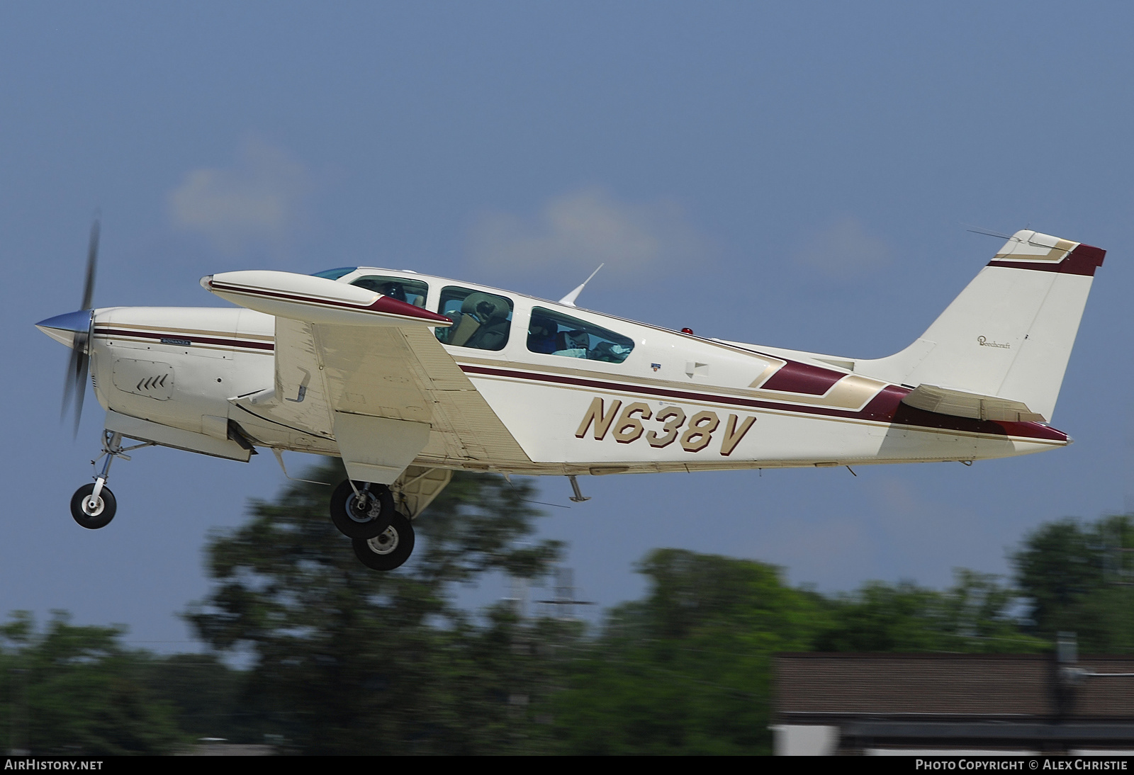 Aircraft Photo of N638V | Beech 33 Debonair | AirHistory.net #125054
