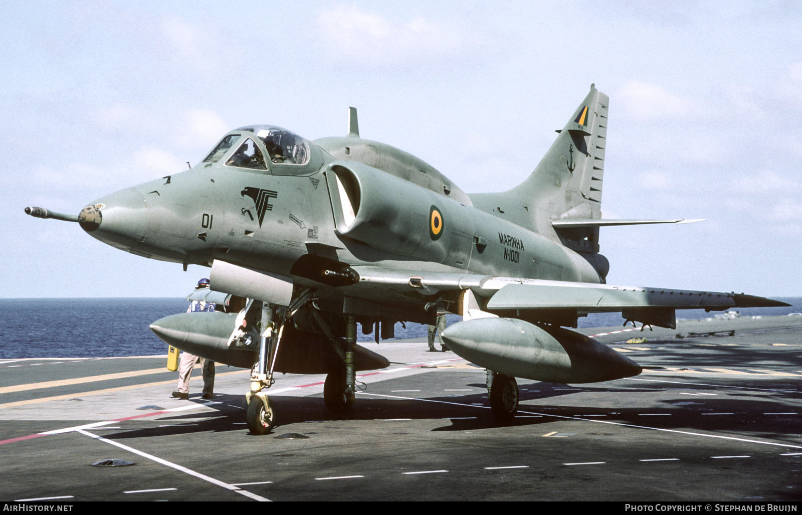 Aircraft Photo of N-1001 | McDonnell Douglas AF-1 | Brazil - Navy | AirHistory.net #125073