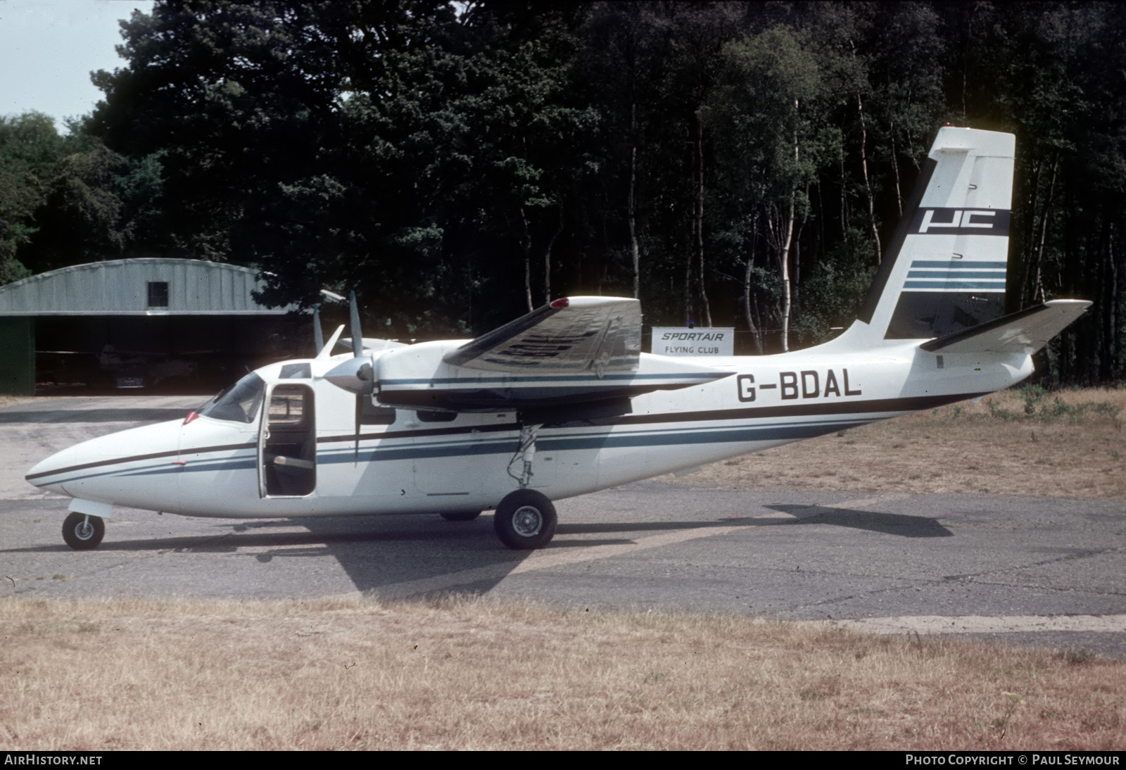 Aircraft Photo of G-BDAL | Aero Commander 500S Shrike Commander | AirHistory.net #125098