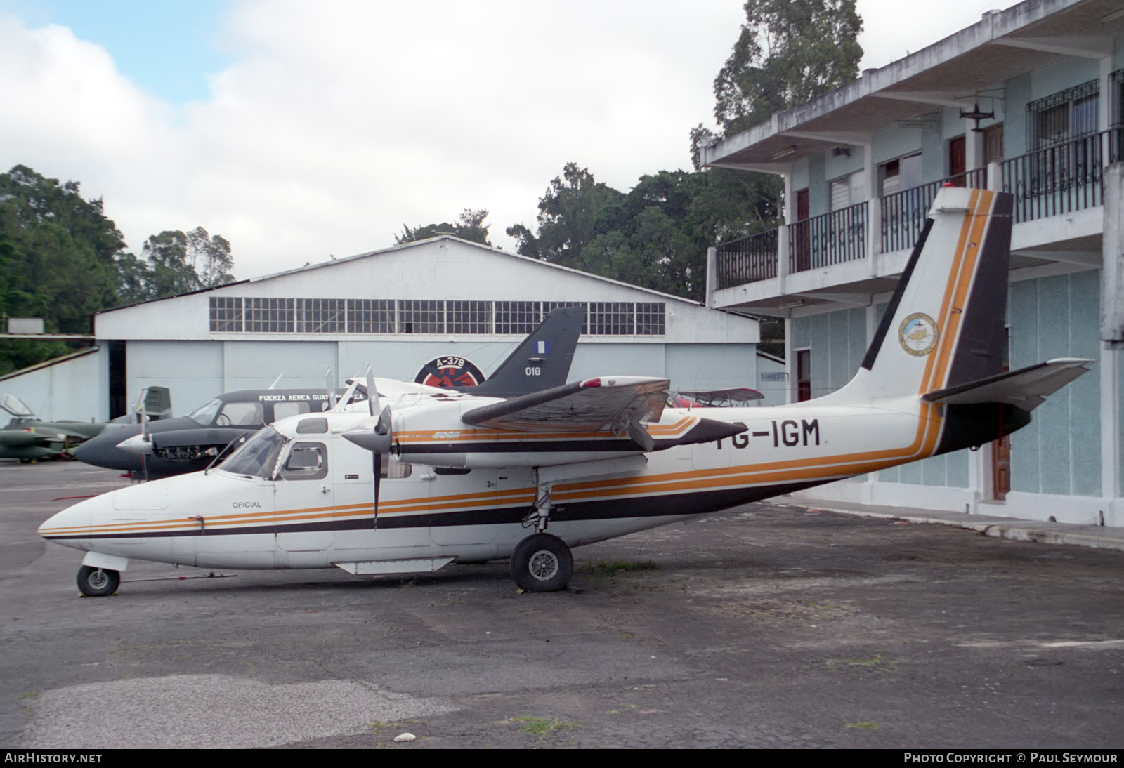 Aircraft Photo of TG-IGM | Rockwell 500S Shrike Commander | Instituto Geografico Nacional Guatemala | AirHistory.net #125101