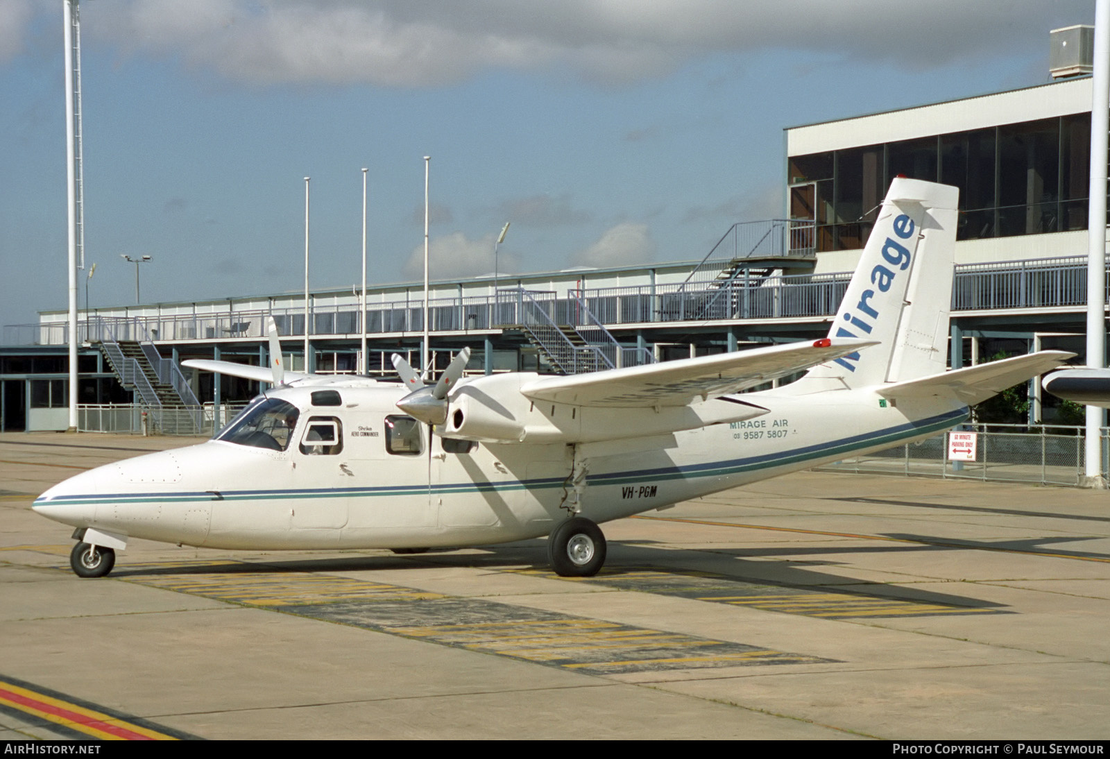 Aircraft Photo of VH-PGM | Rockwell 500S Shrike Commander | Mirage Air | AirHistory.net #125117