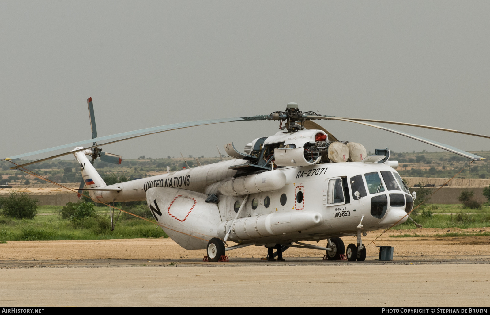 Aircraft Photo of RA-27071 | Mil Mi-8MTV-1 | United Nations | AirHistory.net #125141
