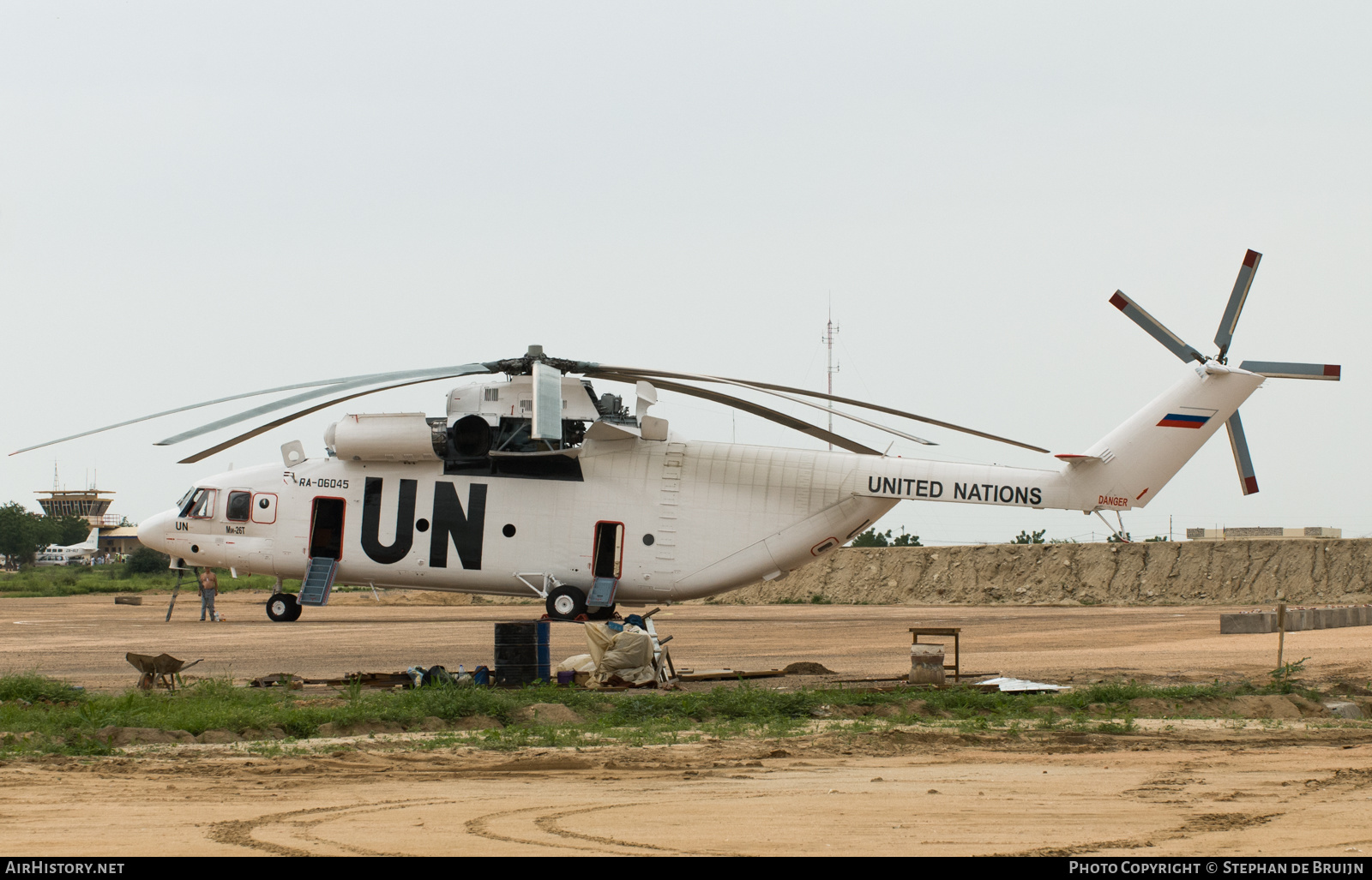 Aircraft Photo of RA-06045 | Mil Mi-26T | United Nations | AirHistory.net #125143