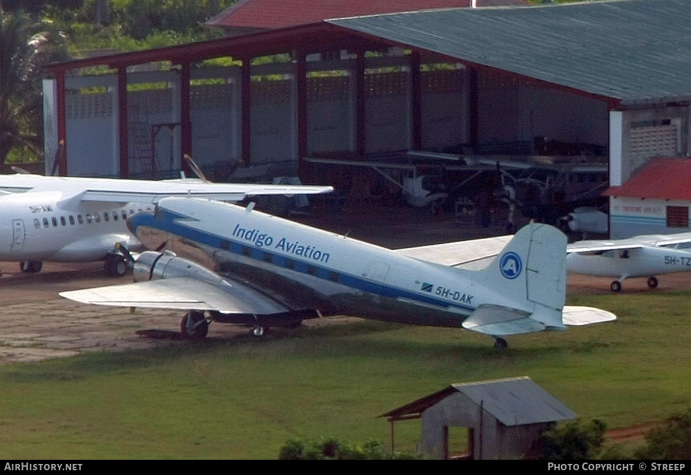 Aircraft Photo of 5H-DAK | Douglas C-47A Skytrain | Indigo Aviation | AirHistory.net #125159