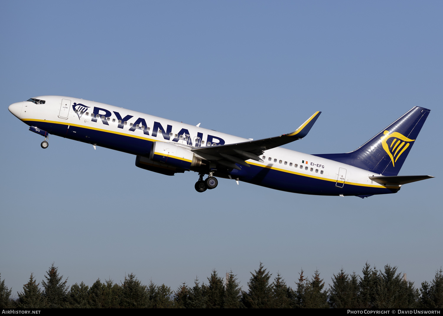 Aircraft Photo of EI-EFG | Boeing 737-8AS | Ryanair | AirHistory.net #125163