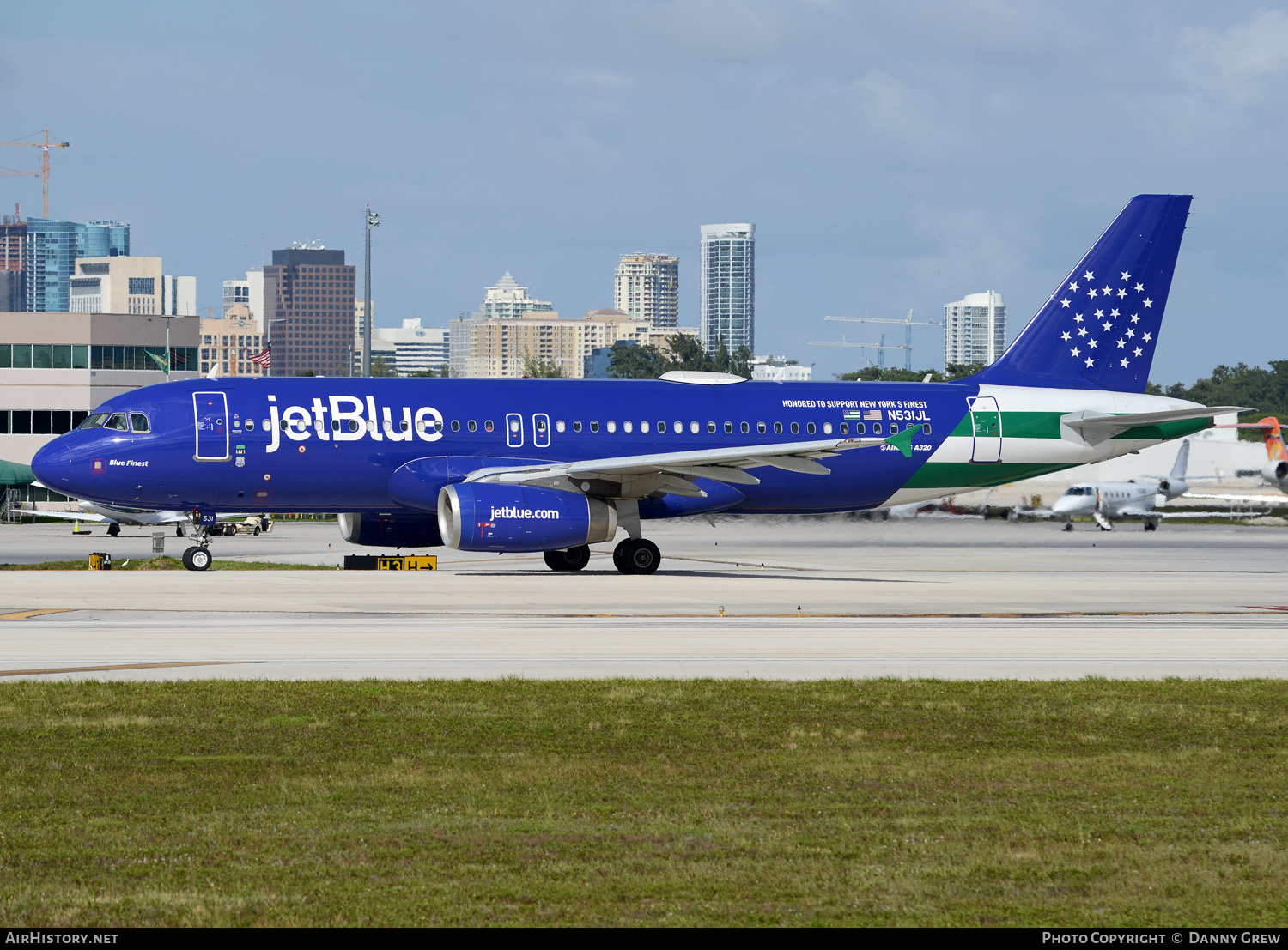 Aircraft Photo of N531JL | Airbus A320-232 | JetBlue Airways | AirHistory.net #125173