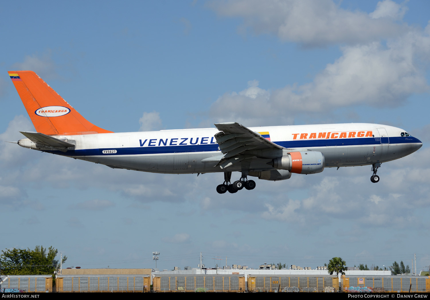 Aircraft Photo of YV562T | Airbus A300B4-203(F) | Transcarga | AirHistory.net #125180