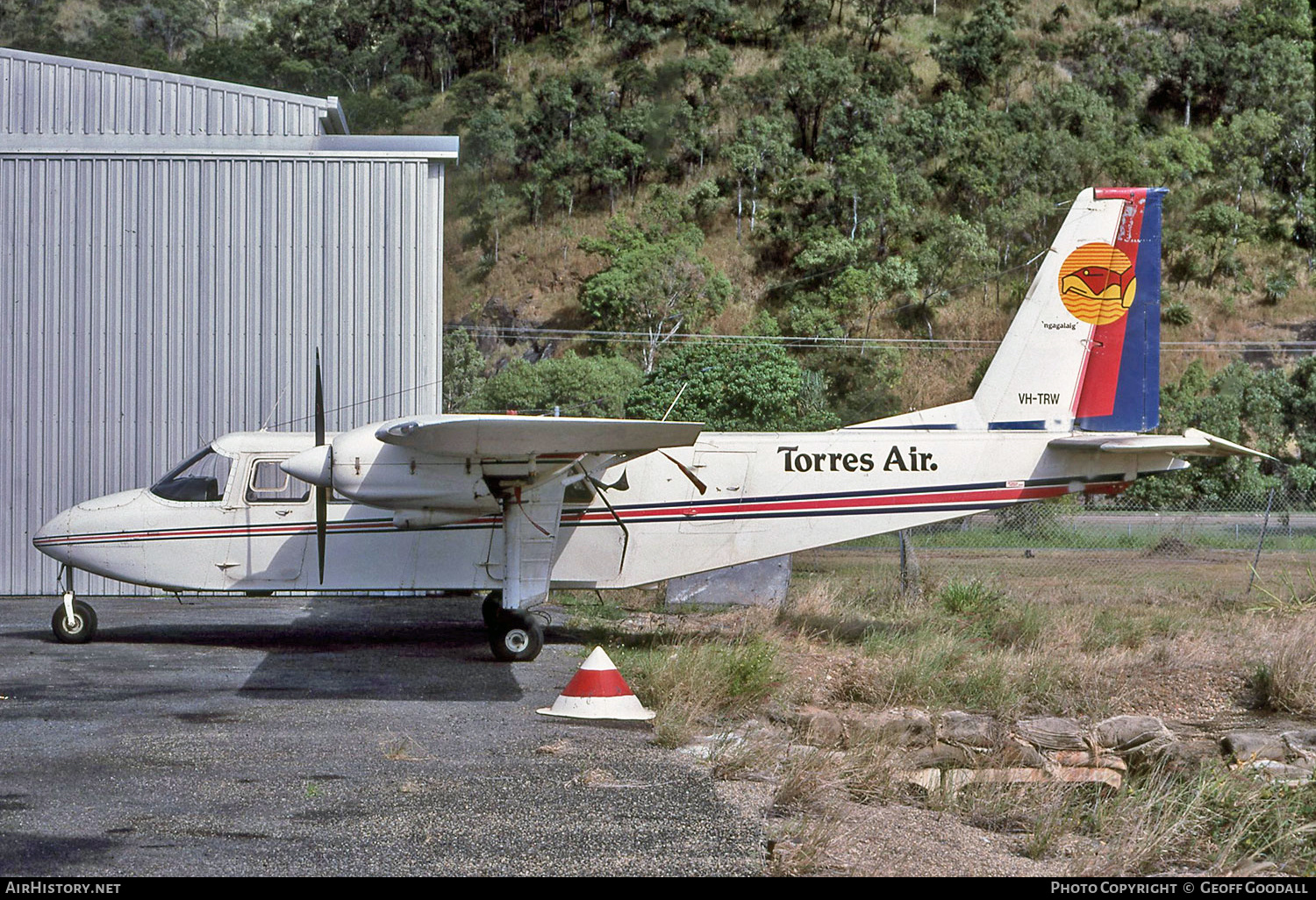 Aircraft Photo of VH-TRW | Britten-Norman BN-2A-20 Islander | Torres Air | AirHistory.net #125183