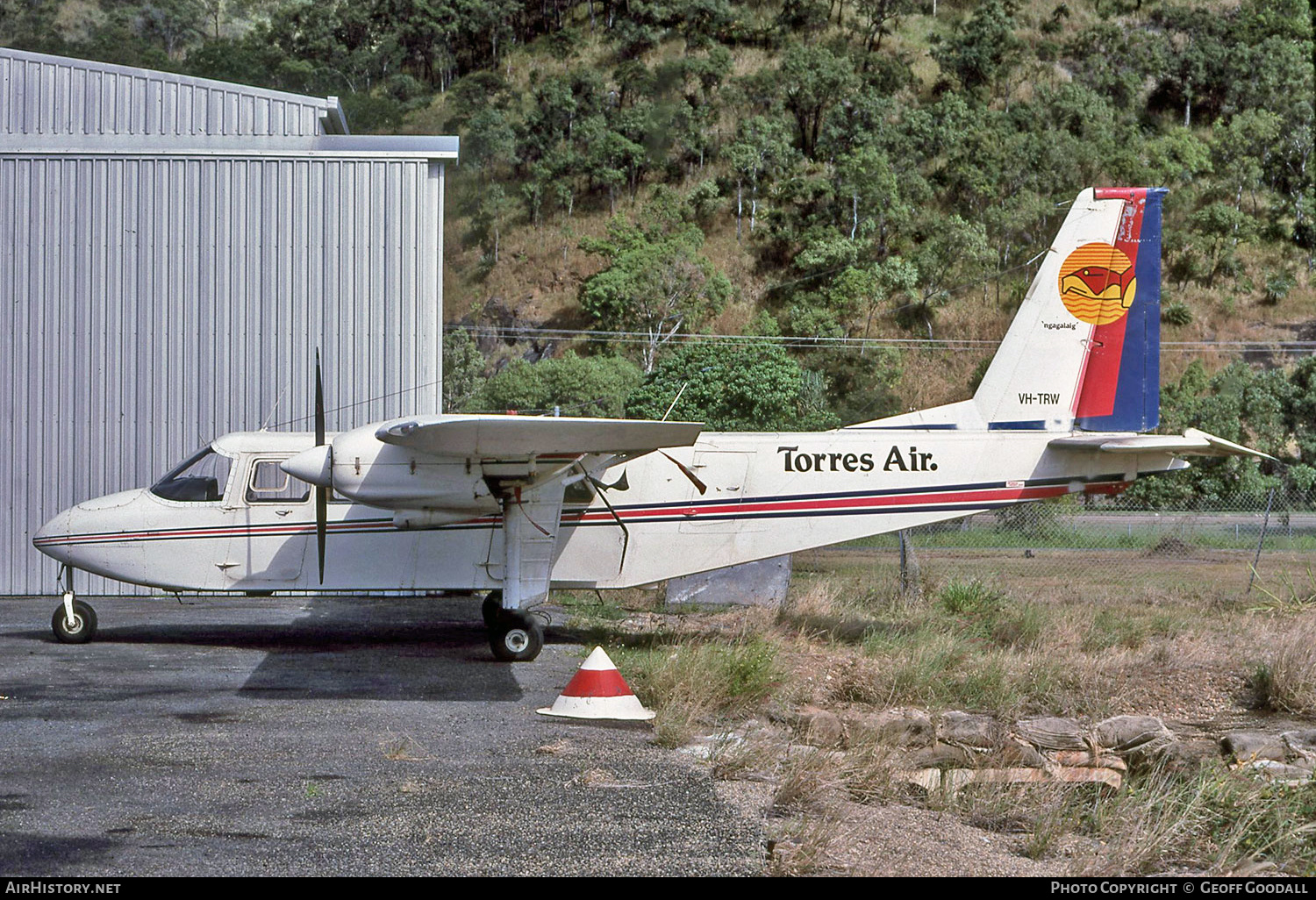 Aircraft Photo of VH-TRW | Britten-Norman BN-2A-20 Islander | Torres Air | AirHistory.net #125183