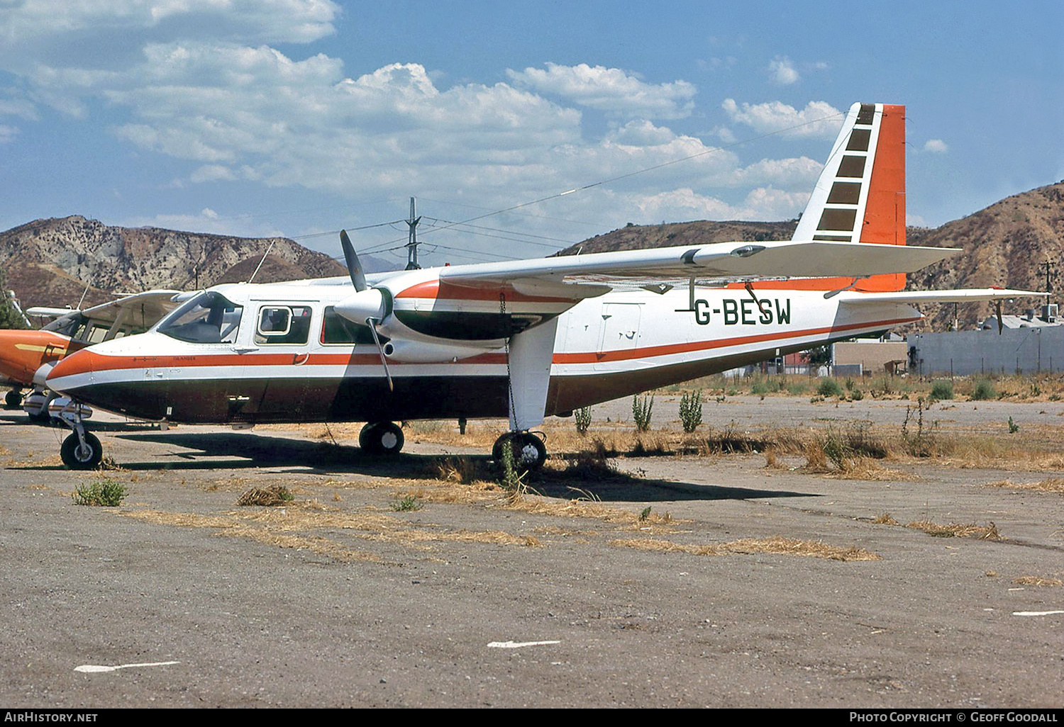 Aircraft Photo of G-BESW | Britten-Norman BN-2A-26 Islander | AirHistory.net #125196