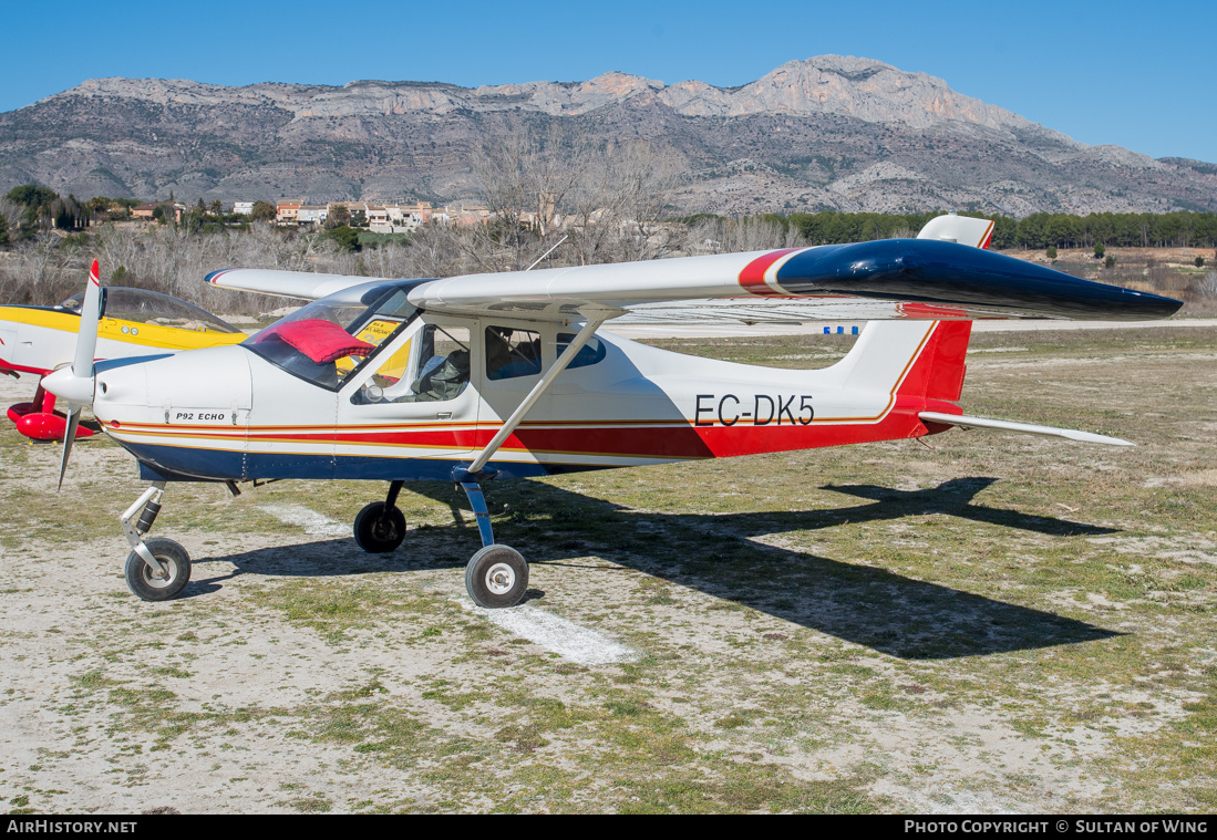 Aircraft Photo of EC-DK5 | Tecnam P-92EM Echo | AirHistory.net #125225