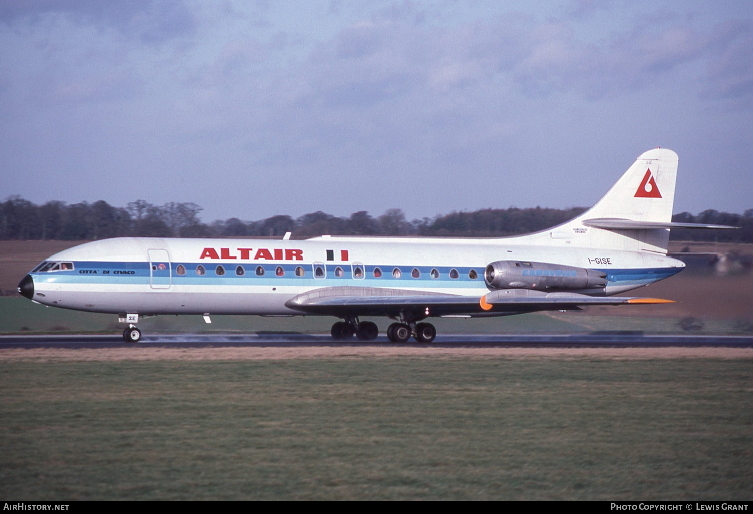 Aircraft Photo of I-GISE | Sud SE-210 Caravelle III | Altair Linee Aeree | AirHistory.net #125227