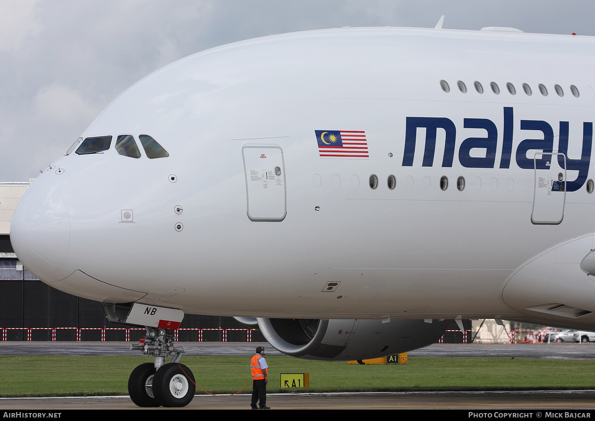 Aircraft Photo of F-WWAJ | Airbus A380-841 | Malaysia Airlines | AirHistory.net #125233