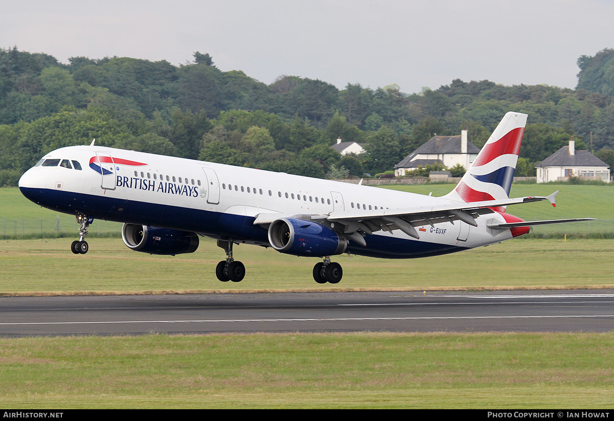 Aircraft Photo of G-EUXF | Airbus A321-231 | British Airways | AirHistory.net #125243