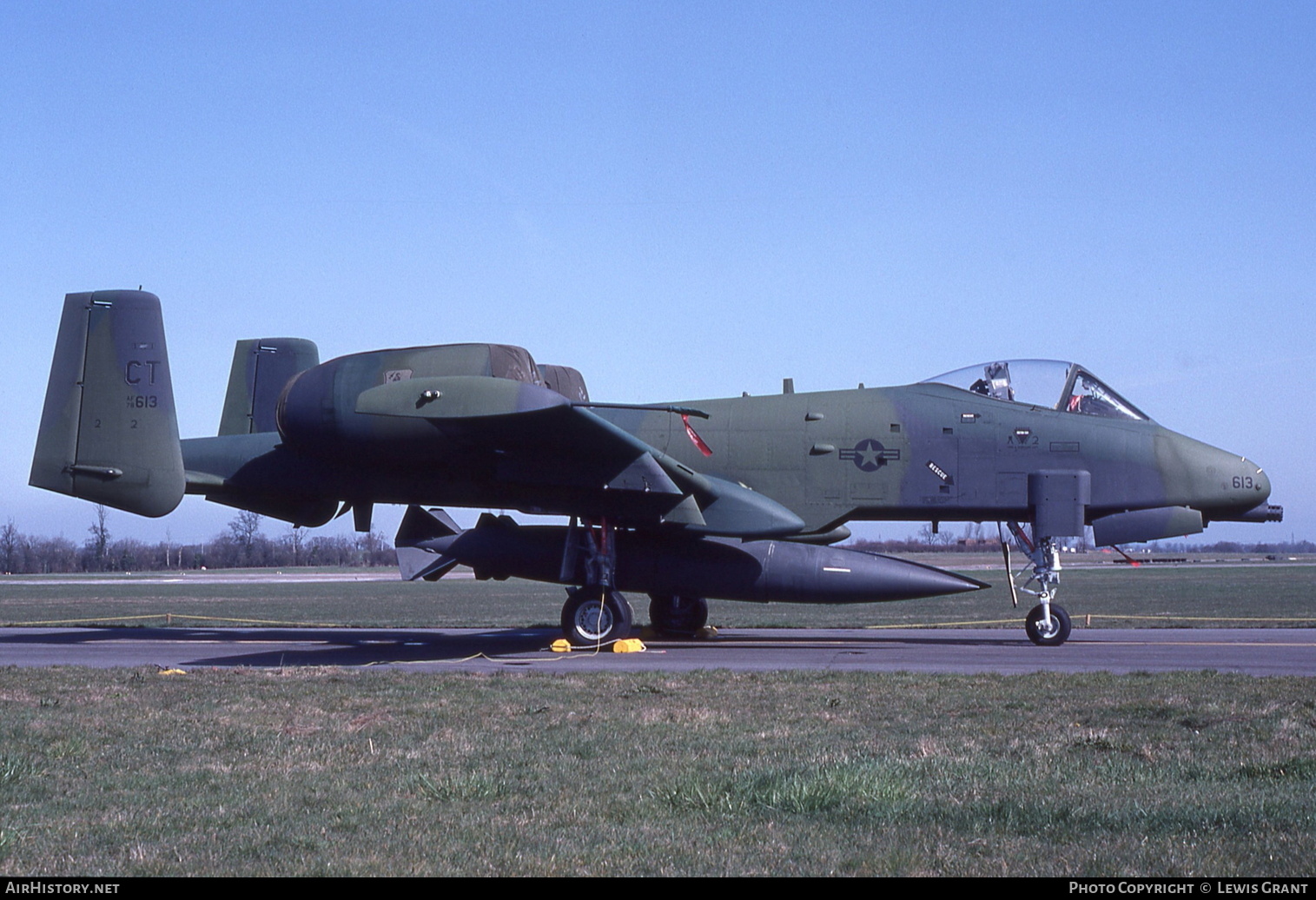 Aircraft Photo of 78-0613 / AF78-613 | Fairchild A-10A Thunderbolt II | USA - Air Force | AirHistory.net #125259