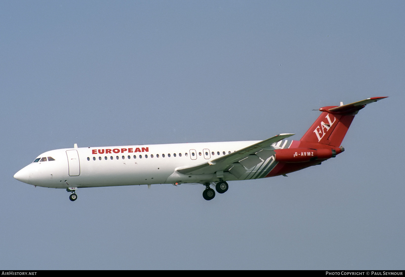 Aircraft Photo of G-AVMZ | BAC 111-510ED One-Eleven | European Aircharter - EAL/EAC | AirHistory.net #125269