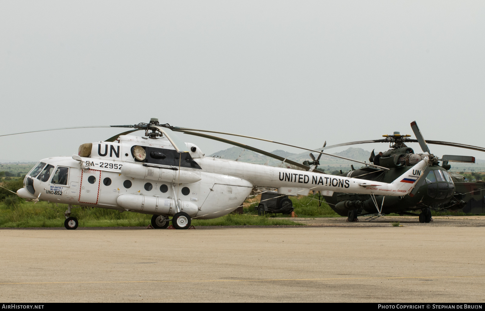 Aircraft Photo of RA-22952 | Mil Mi-8MTV-1 | United Nations | AirHistory.net #125272