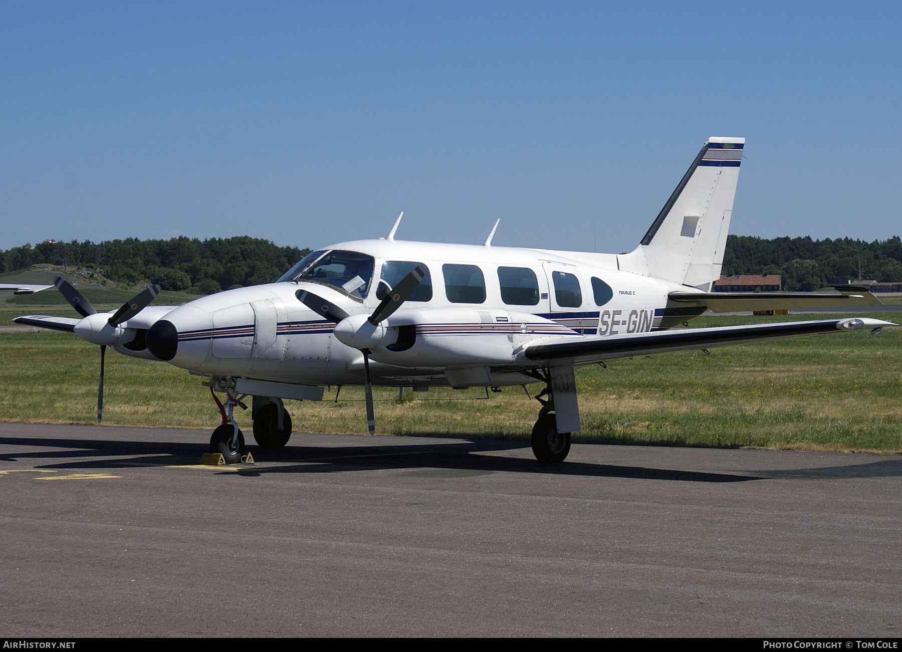 Aircraft Photo of SE-GIN | Piper PA-31-310 Navajo C | AirHistory.net #125273