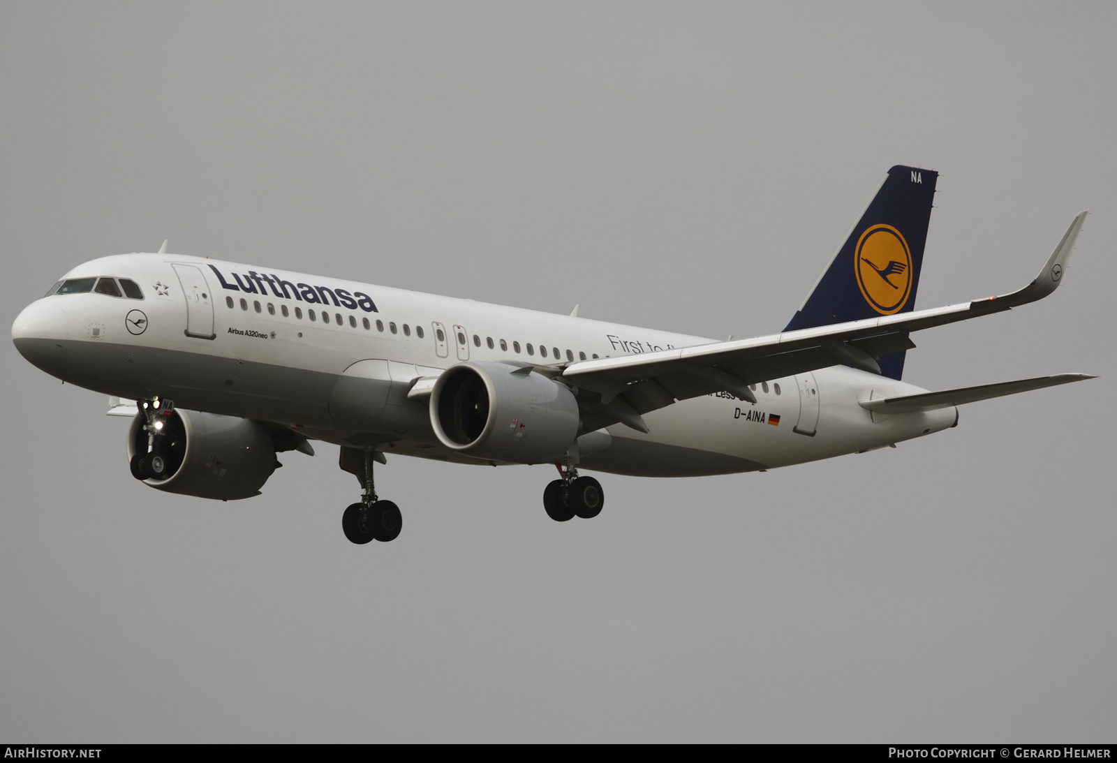 Aircraft Photo of D-AINA | Airbus A320-271N | Lufthansa | AirHistory.net #125285