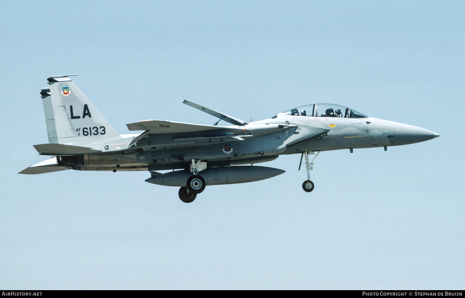 Aircraft Photo of 76-0133 / AF7-6133 | McDonnell Douglas F-15B Eagle | USA - Air Force | AirHistory.net #125291