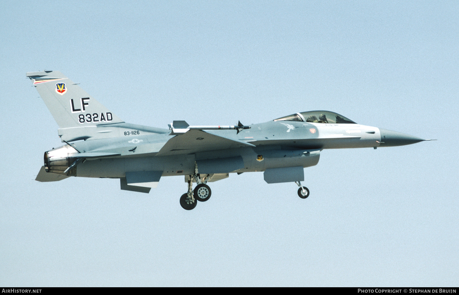 Aircraft Photo of 83-1126 | General Dynamics F-16C Fighting Falcon | USA - Air Force | AirHistory.net #125294