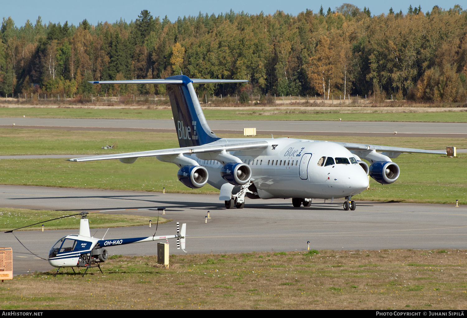 Aircraft Photo of OH-SAK | BAE Systems Avro 146-RJ85 | Blue1 | AirHistory.net #125306