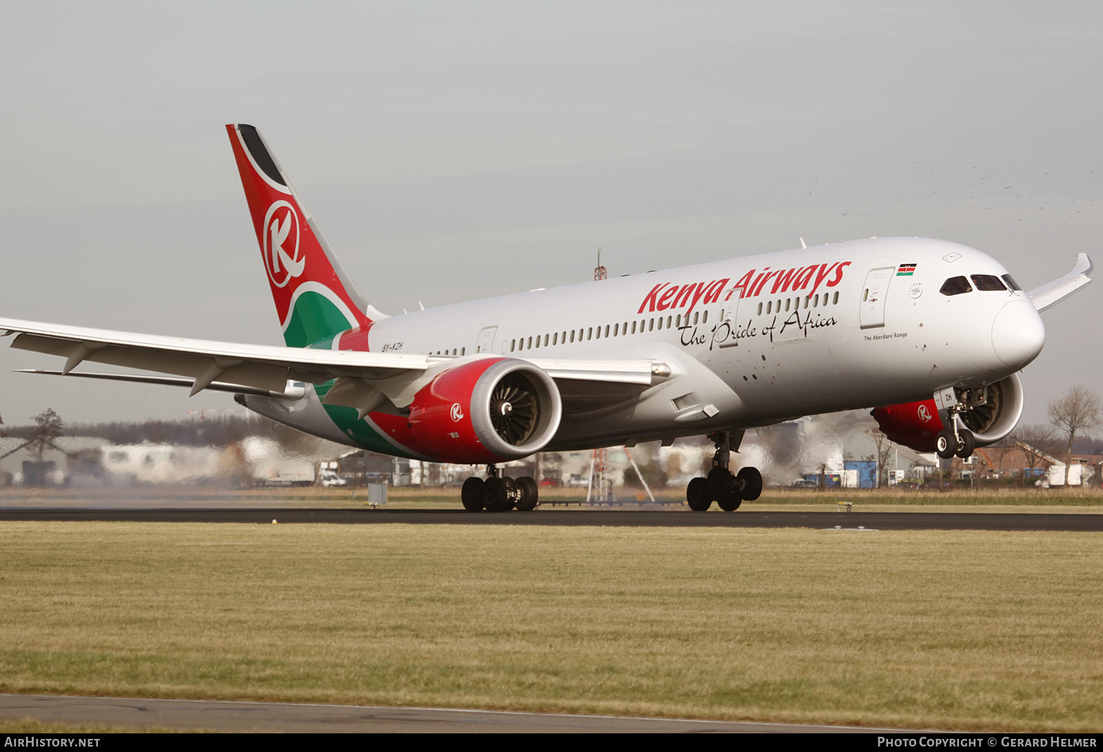 Aircraft Photo of 5Y-KZH | Boeing 787-8 Dreamliner | Kenya Airways | AirHistory.net #125314