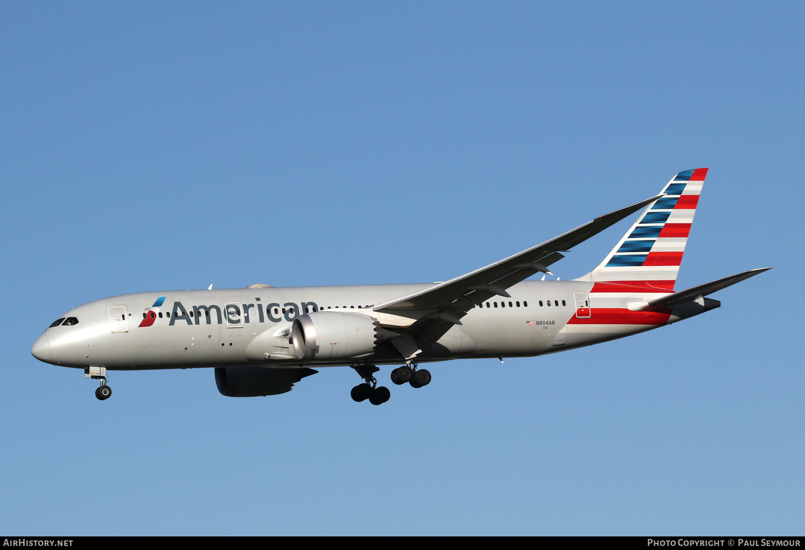 Aircraft Photo of N804AN | Boeing 787-8 Dreamliner | American Airlines | AirHistory.net #125337