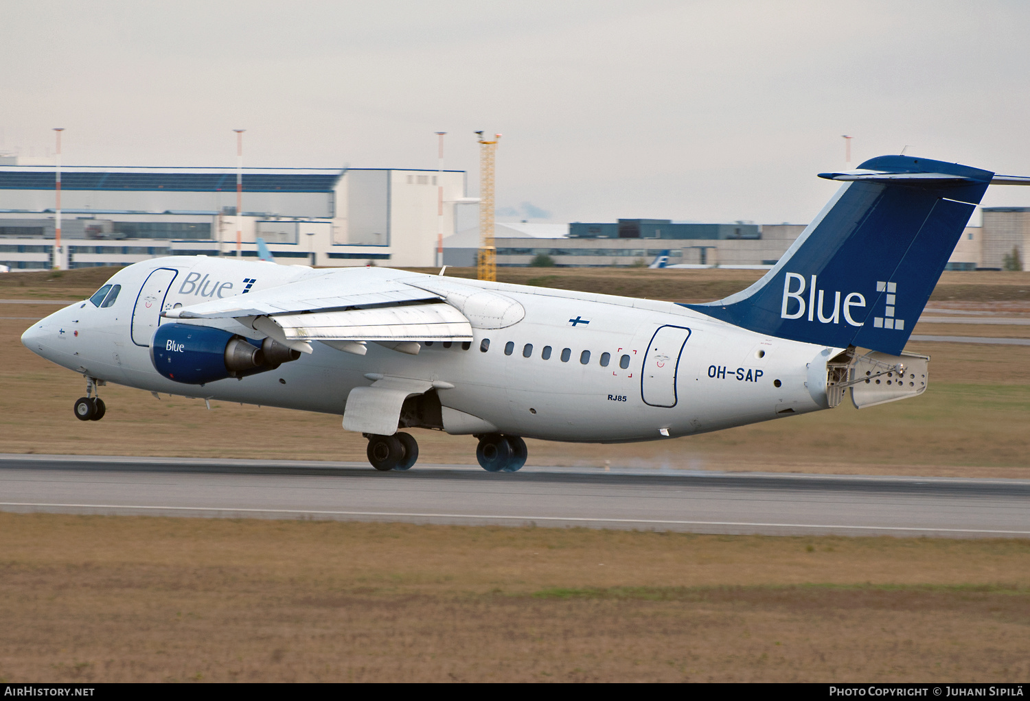 Aircraft Photo of OH-SAP | BAE Systems Avro 146-RJ85 | Blue1 | AirHistory.net #125338
