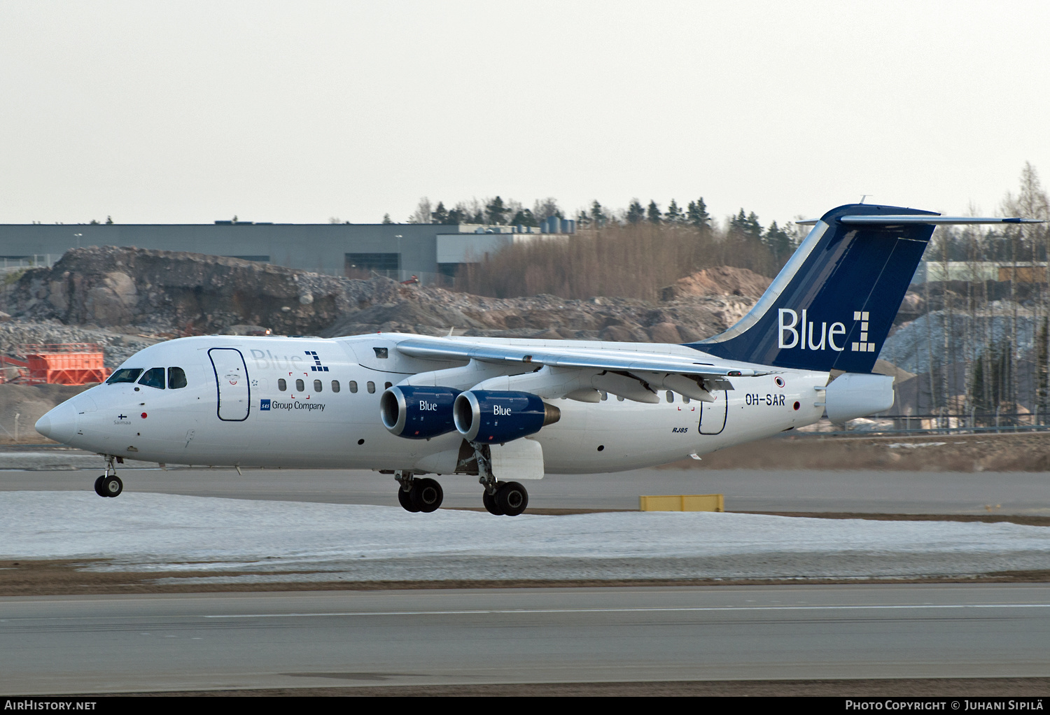 Aircraft Photo of OH-SAR | British Aerospace Avro 146-RJ85 | Blue1 | AirHistory.net #125340