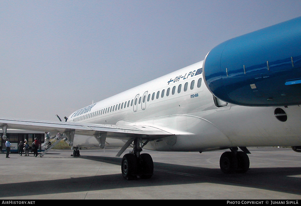 Aircraft Photo of OH-LPG | McDonnell Douglas MD-83 (DC-9-83) | Finnair | AirHistory.net #125345