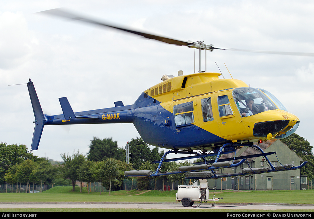 Aircraft Photo of G-MAAX | Bell 206L-1 LongRanger II | AirHistory.net #125346