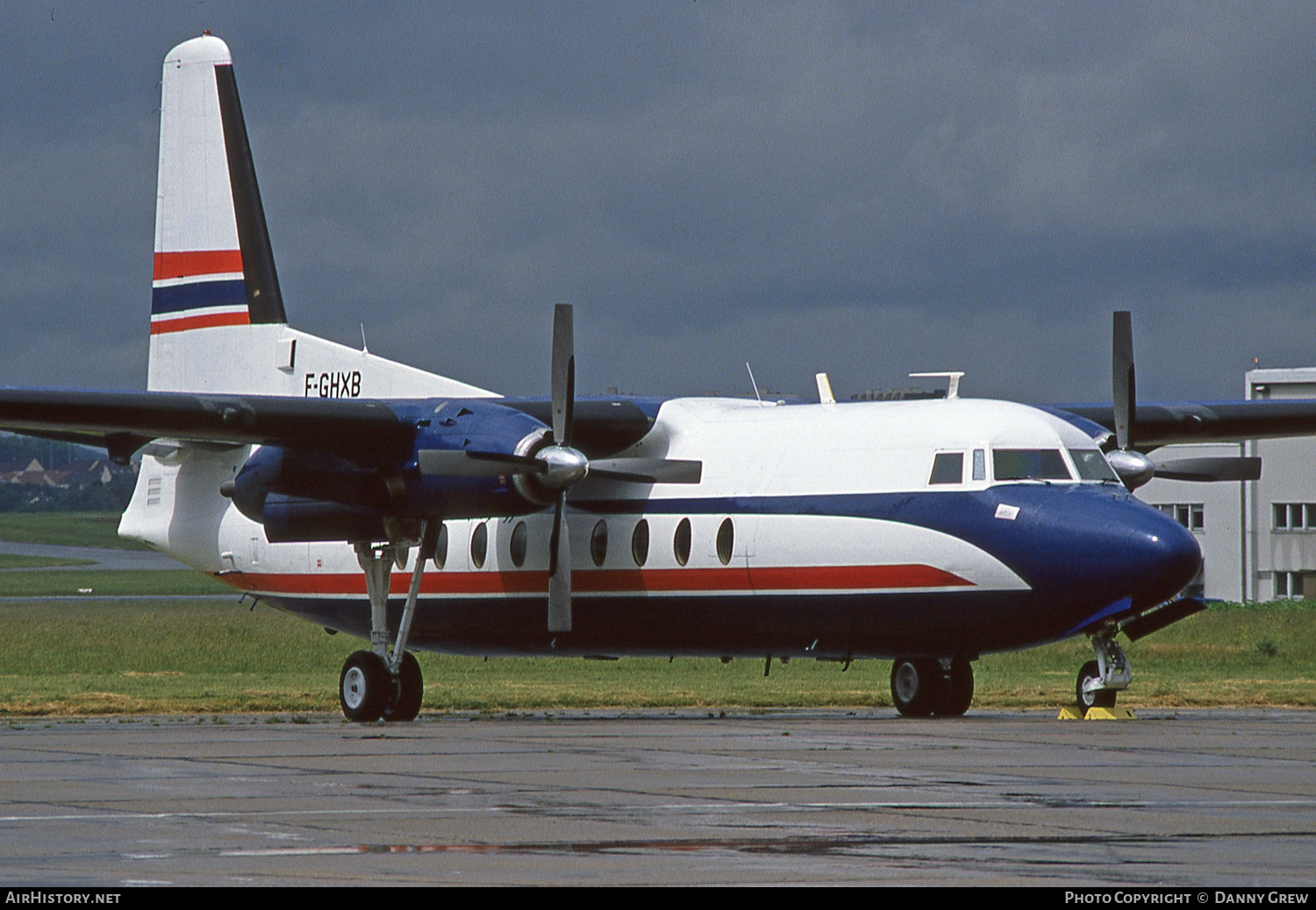 Aircraft Photo of F-GHXB | Fairchild F-27J | AirHistory.net #125348