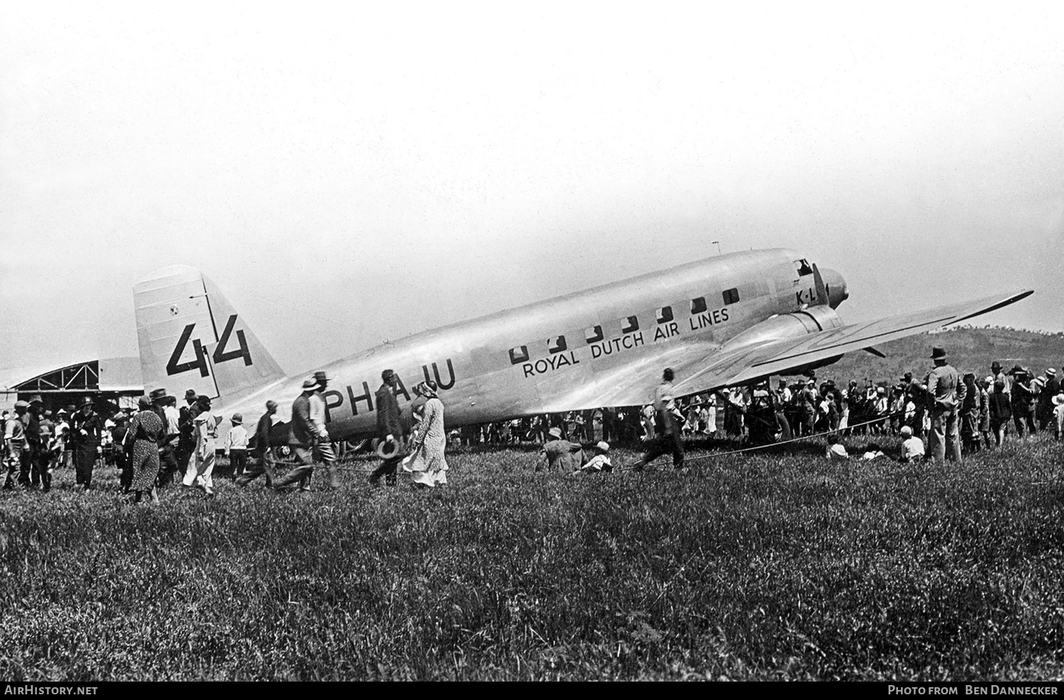 Aircraft Photo of PH-AJU | Douglas DC-2-115A | KLM - Royal Dutch Airlines | AirHistory.net #125350