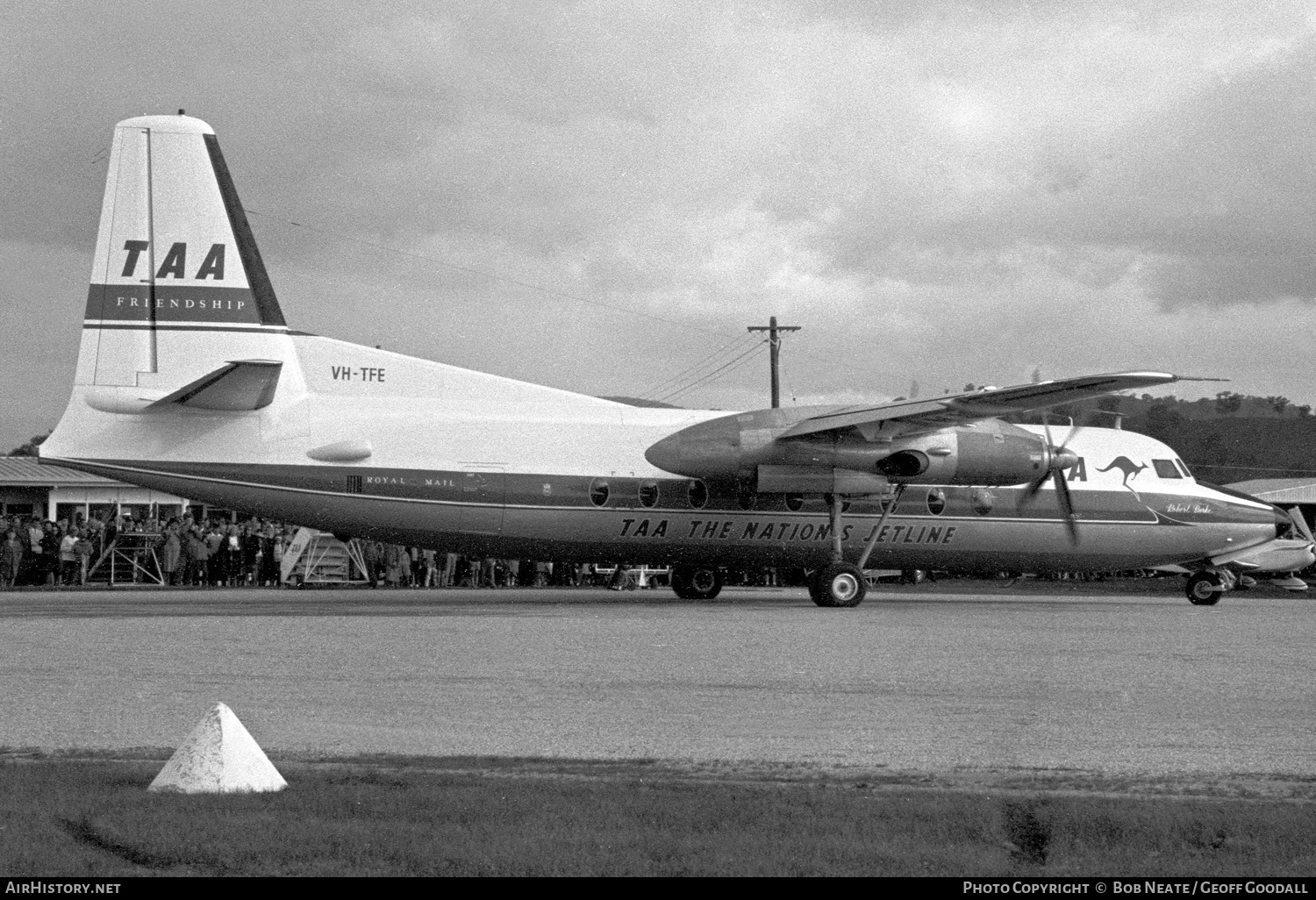 Aircraft Photo of VH-TFE | Fokker F27-100 Friendship | Trans-Australia Airlines - TAA | AirHistory.net #125367