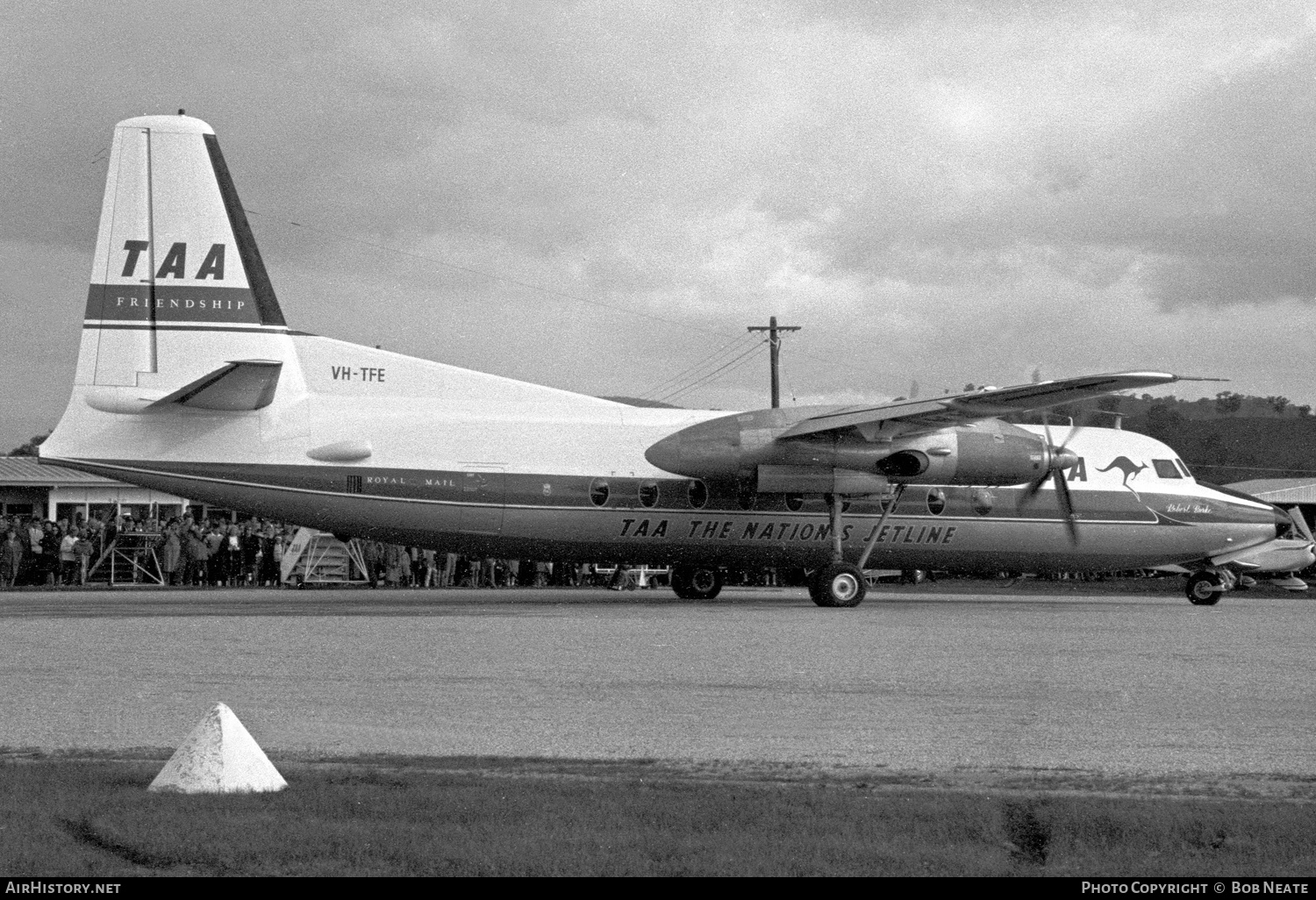 Aircraft Photo of VH-TFE | Fokker F27-100 Friendship | Trans-Australia Airlines - TAA | AirHistory.net #125367