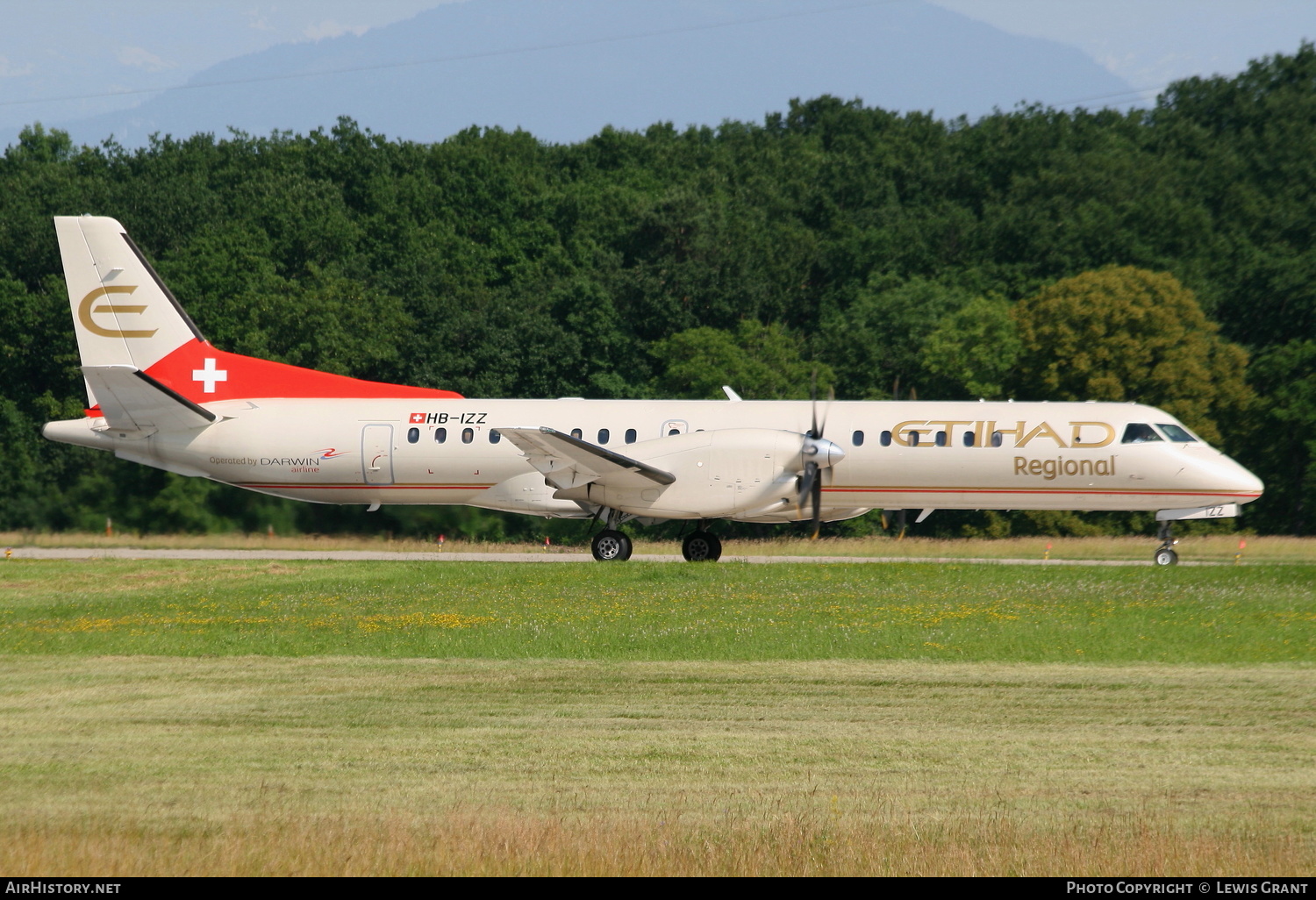 Aircraft Photo of HB-IZZ | Saab 2000 | Etihad Regional | AirHistory.net #125379