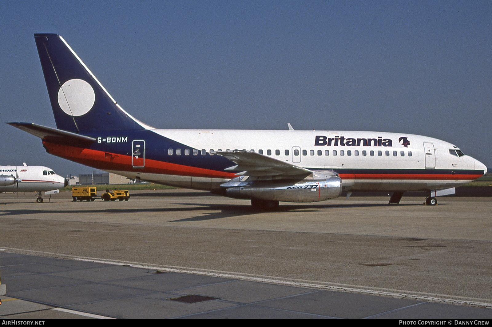 Aircraft Photo of G-BONM | Boeing 737-2A3 | Britannia Airways | AirHistory.net #125396