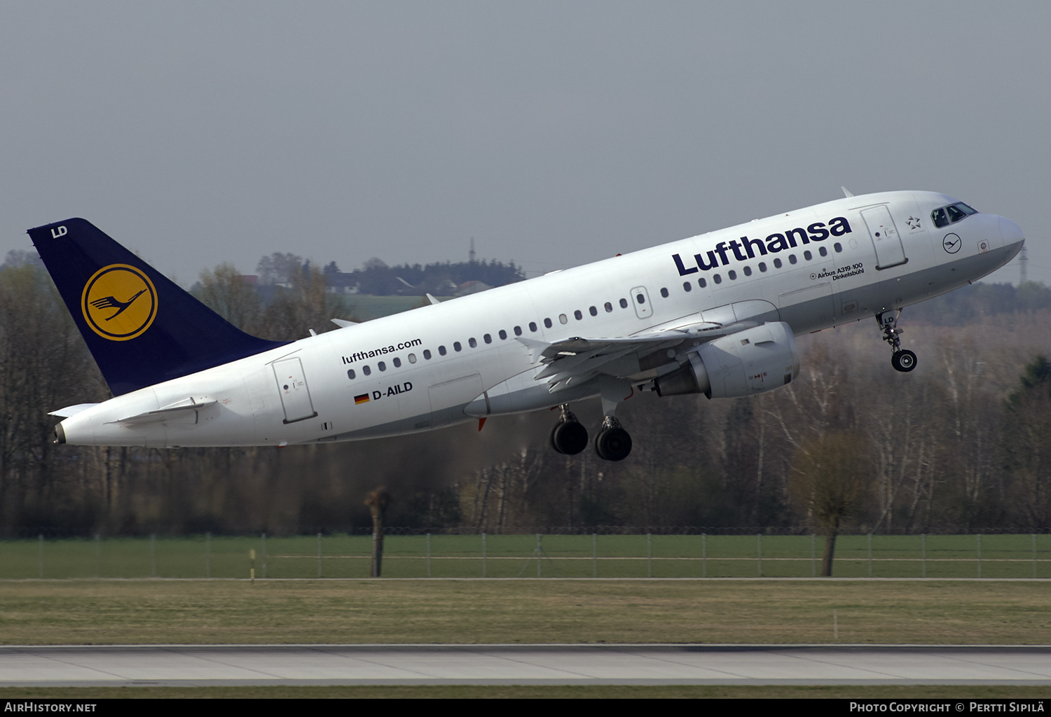 Aircraft Photo of D-AILD | Airbus A319-114 | Lufthansa | AirHistory.net #125416