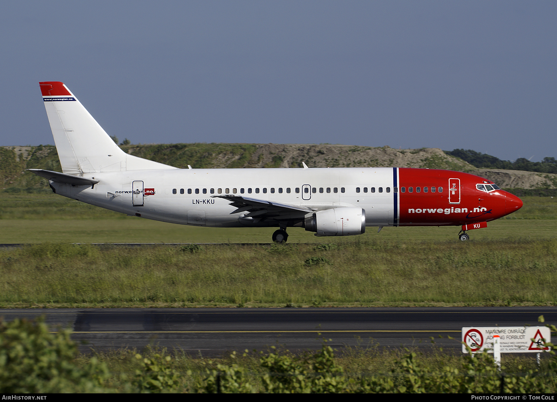 Aircraft Photo of LN-KKU | Boeing 737-3L9 | Norwegian | AirHistory.net #125423
