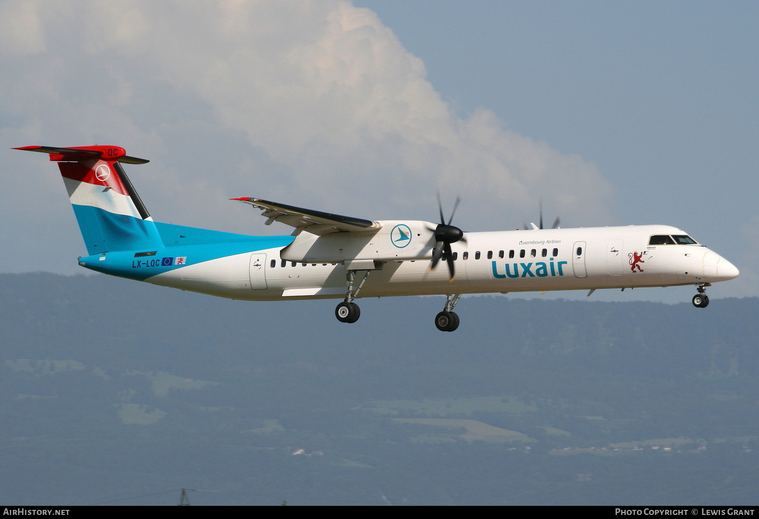 Aircraft Photo of LX-LQC | Bombardier DHC-8-402 Dash 8 | Luxair | AirHistory.net #125424