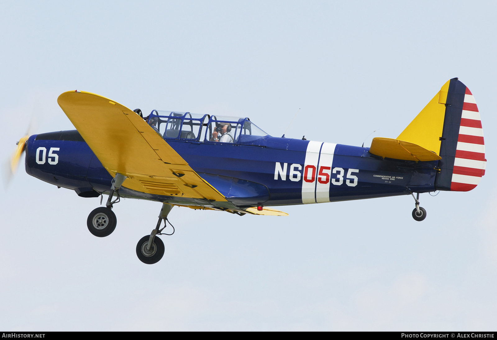 Aircraft Photo of N60535 | Fairchild PT-26A Cornell (M-62A-3) | Commemorative Air Force | USA - Air Force | AirHistory.net #125430