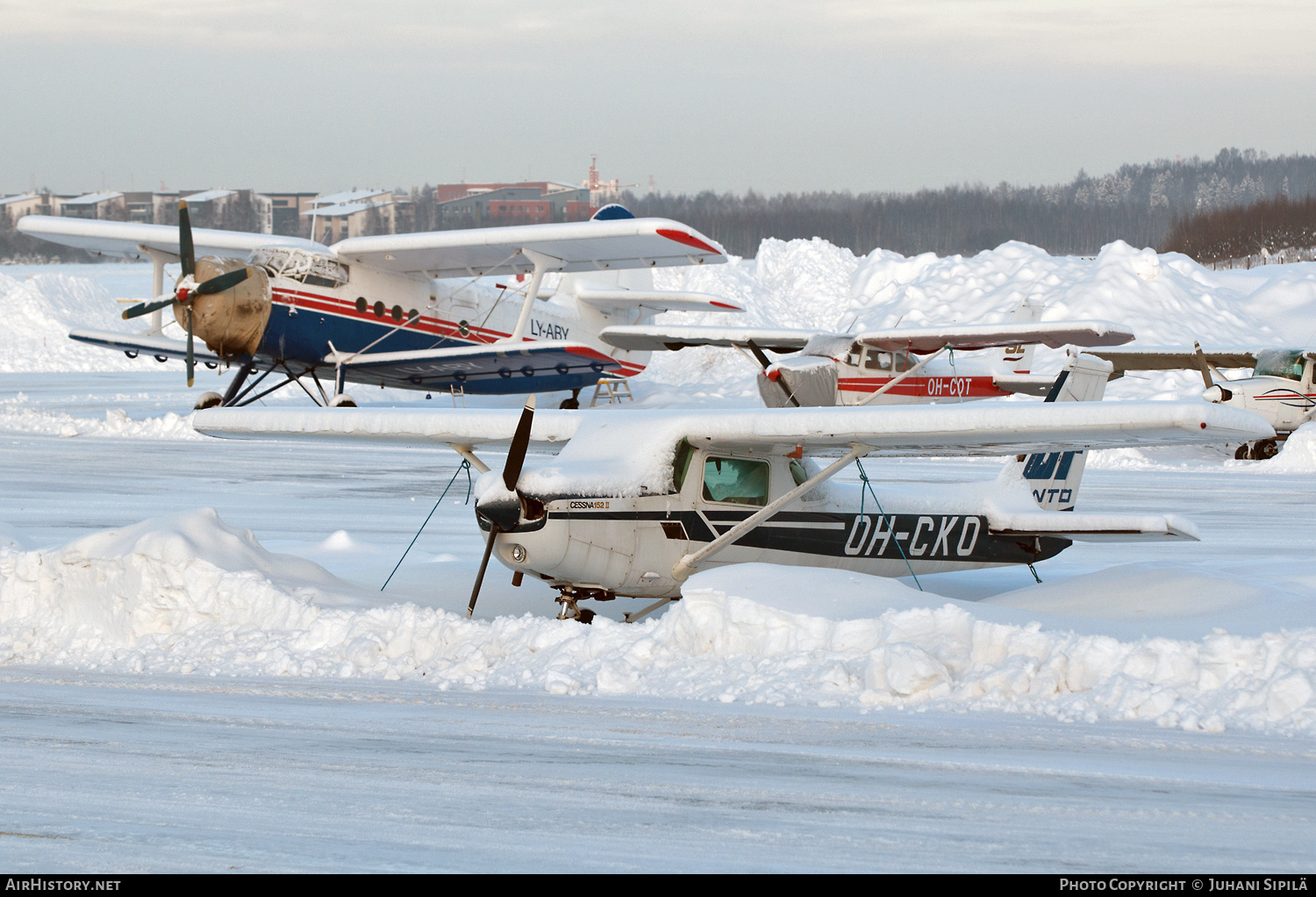 Aircraft Photo of OH-CKO | Cessna 152 | BF-Lento | AirHistory.net #125445