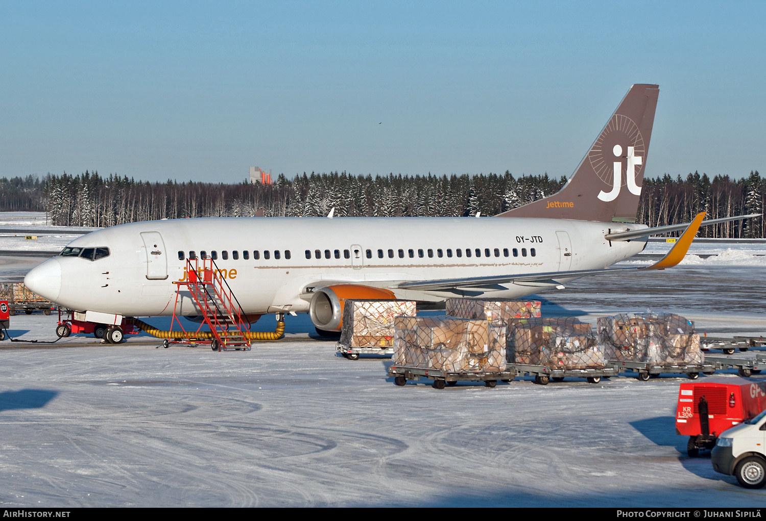 Aircraft Photo of OY-JTD | Boeing 737-3Y0 | Jettime | AirHistory.net #125457