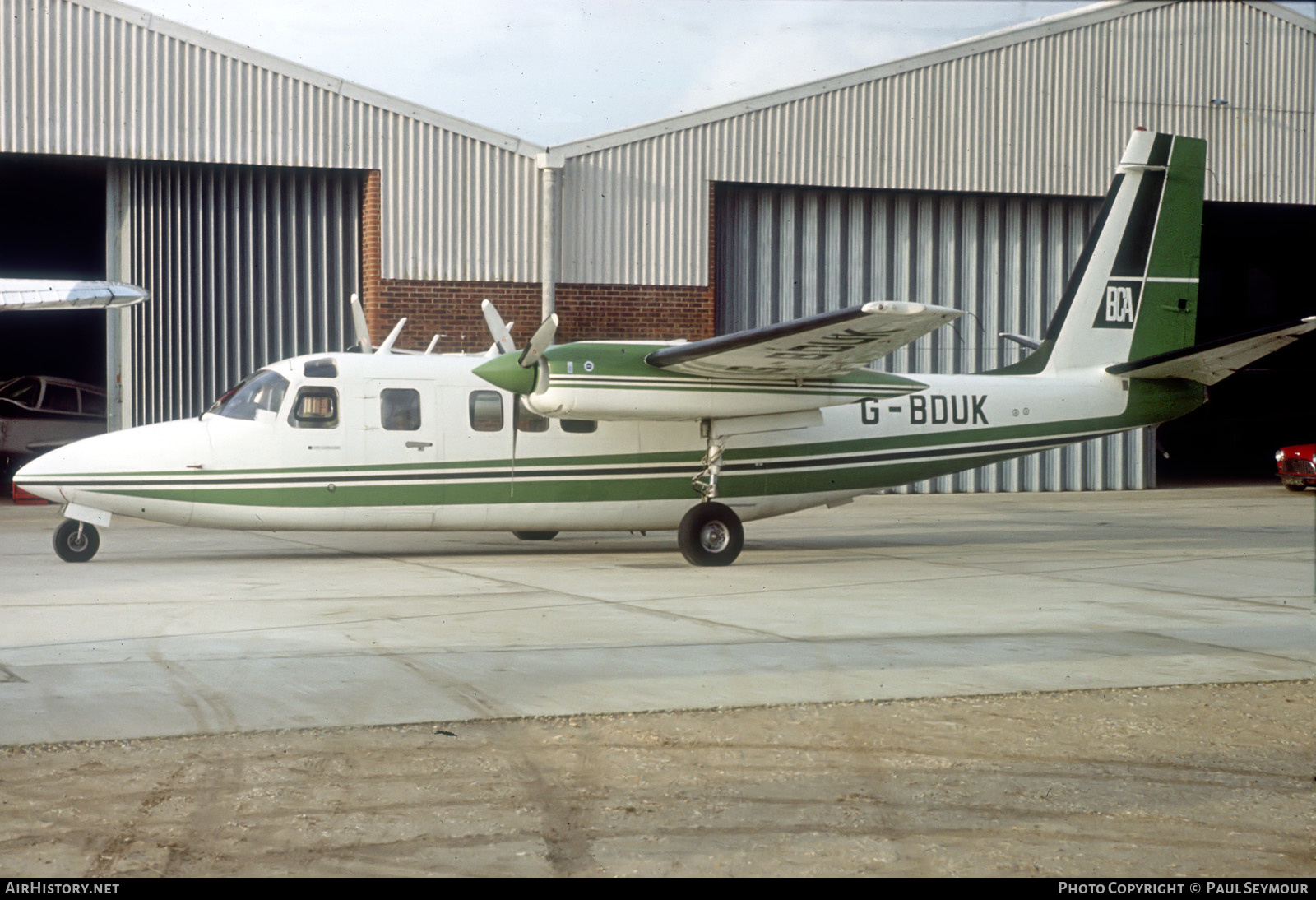 Aircraft Photo of G-BDUK | Rockwell 685 Commander | British Car Auctions | AirHistory.net #125460