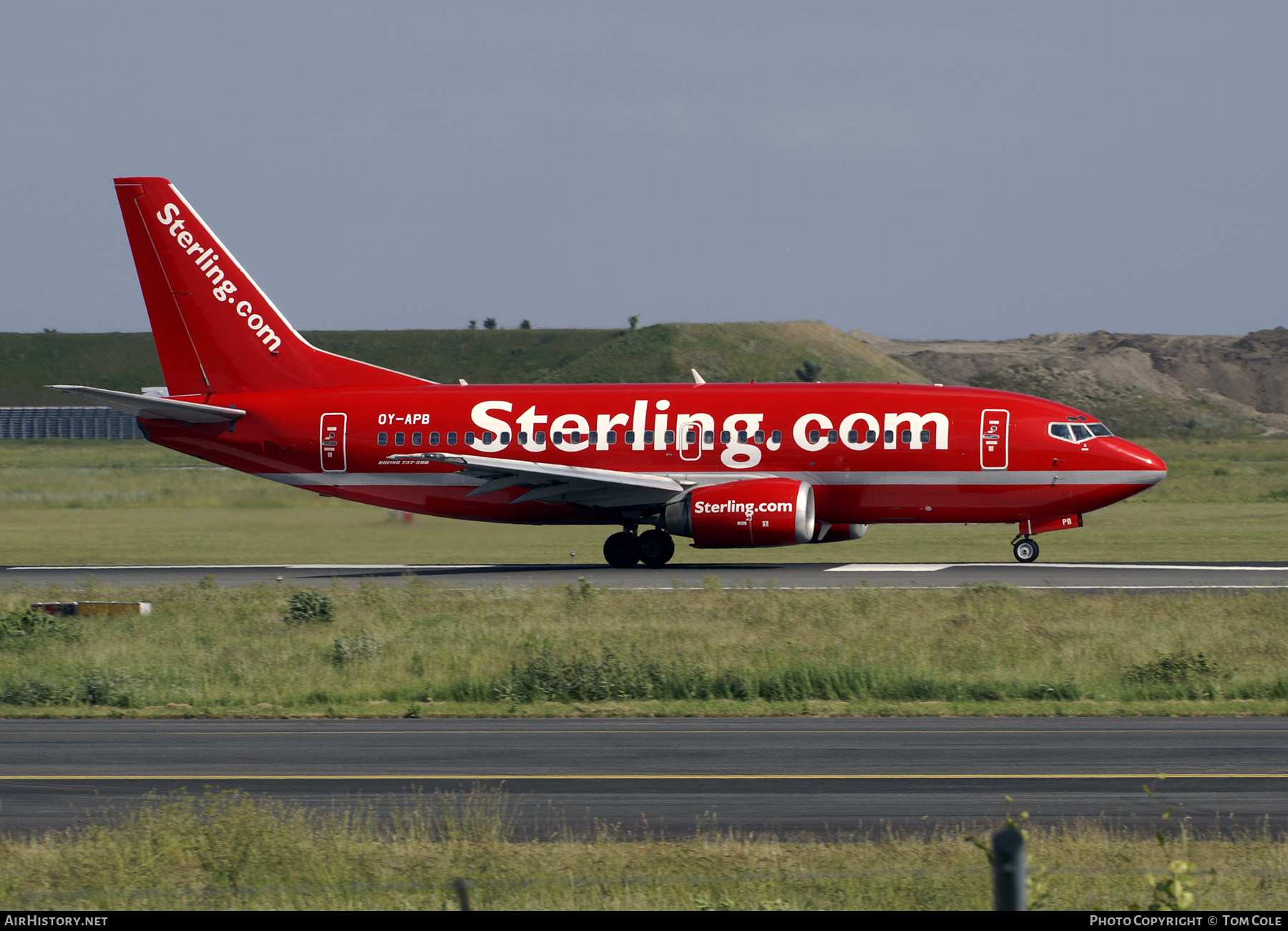 Aircraft Photo of OY-APB | Boeing 737-5L9 | Sterling Airlines | AirHistory.net #125483