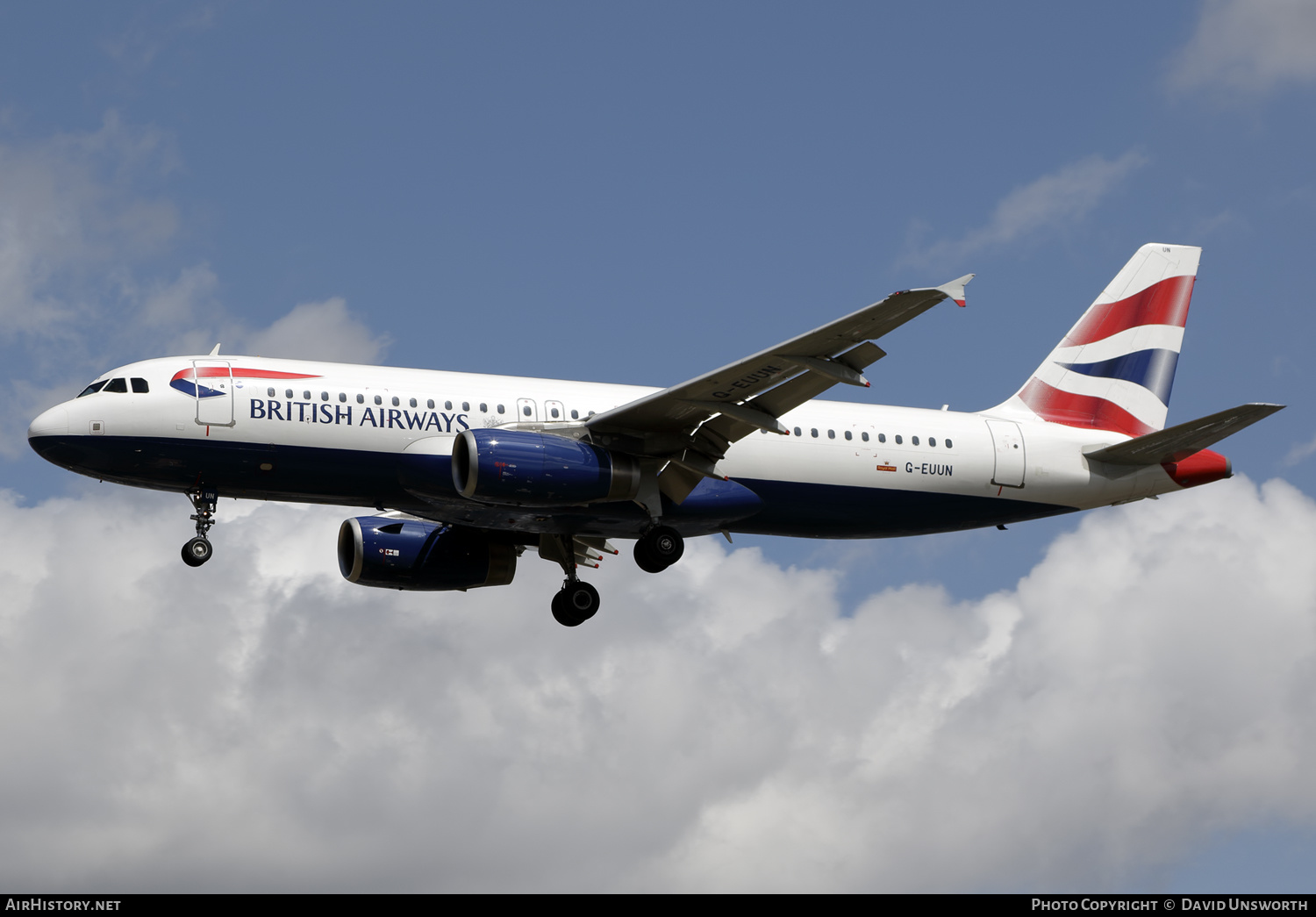 Aircraft Photo of G-EUUN | Airbus A320-232 | British Airways | AirHistory.net #125486